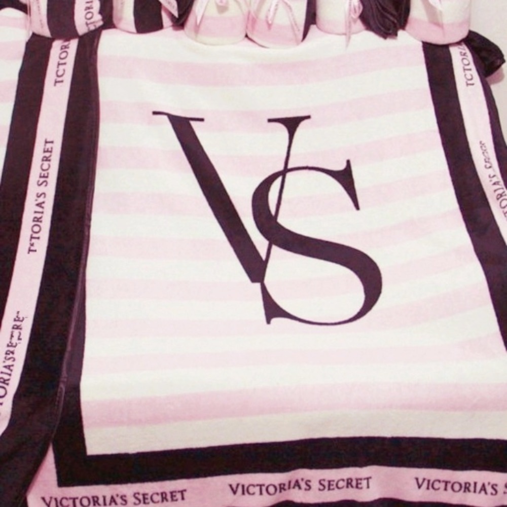 Victoria’s Secret throw blanket.